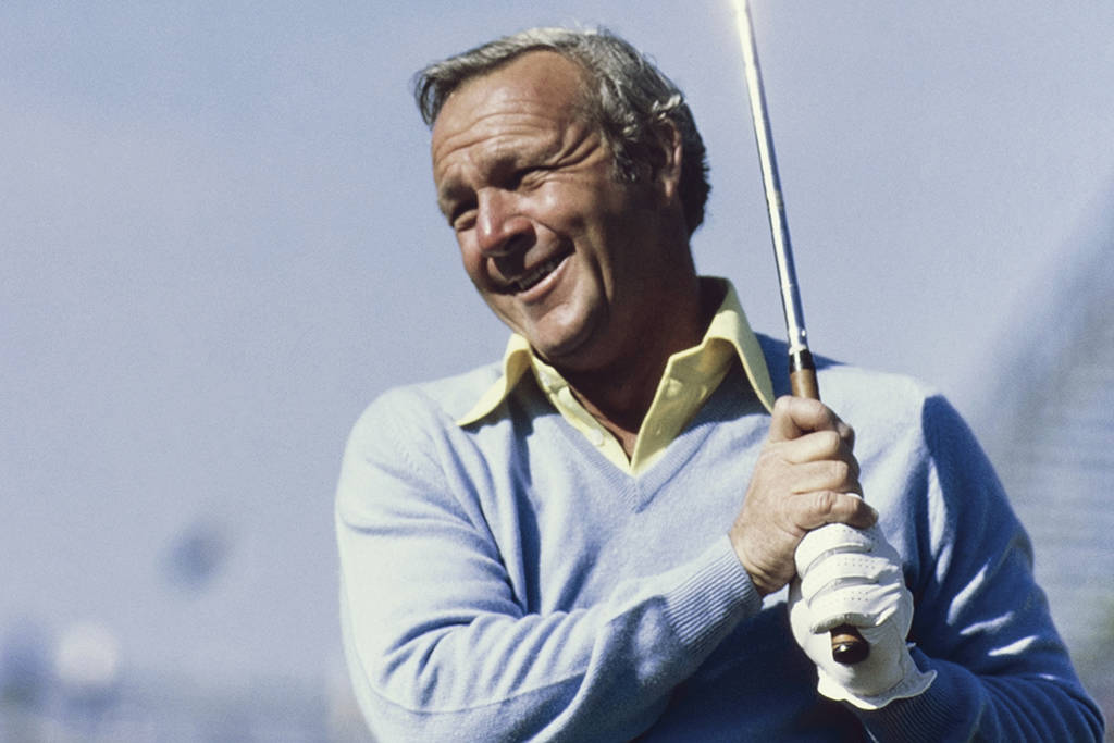 Arnold Palmer at Turnberry in 1977
